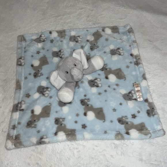 Elephant Lovey Security Blanket NWOT - Picture 3 of 7